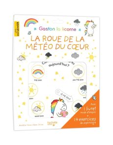 Gaston la licorne : La roue de la météo du coeur. Avec 1 livret mode d'emploi + 14 exercices de soph - Chien Chow Chine Aurélie