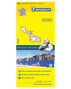 NORD 11302 CARTE ' LOCAL ' ( FRANCE ) MICHELIN KAA - XXX