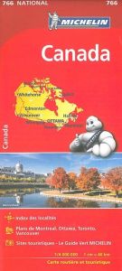 CANADA 11766 CARTE 'NATIONALE' MICHELIN KAART - XXX