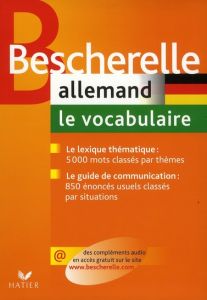 Allemand. Le vocabulaire - Janitza Jean - Larrory-Wunder Anne - Samson Gunhil