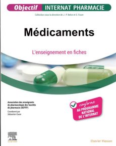 Médicaments. L'enseignement en fiches - AEPFP (ASSOCIATION D