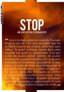 Stop. 68 artistes s'engagent - Bordaçarre Olivier - Biberfeld Laurence - Imhof Va