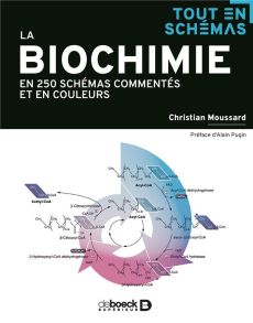 La biochimie en 250 schémas commentés et en couleurs - Moussard Christian - Pugin Alain