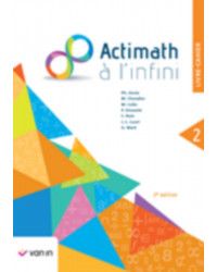 Actimath à l'infini 2 Livre cahier 2e édition 2020 - XXX