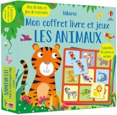 Les animaux. Jeu de loto et jeu de mémoire. Avec 4 planches, 36 cartes et un livre - Nolan Kate - Lucas Gareth