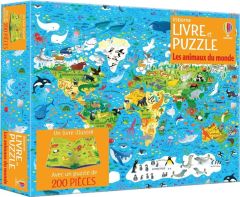 LES ANIMAUX DU MONDE - COFFRET LIVRE ET PUZZLE - DES 7 ANS - LUCAS GARETH