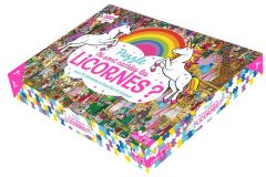 PUZZLE OU SONT CACHEES LES LICORNES ? - 200 PIECES - MORAN PAUL