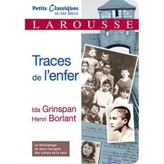 Traces de l'enfer - Grinspan Ida - Borlant Henri - Viart Jean-Paul - L