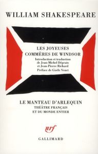 Les Joyeuses Commères de Windsor - Shakespeare William - Déprats Jean-Michel - Richar