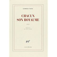 Chacun son royaume - Navel Georges - Giono Jean