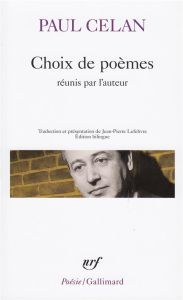 Choix de poèmes - Celan Paul