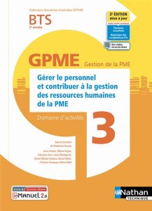 Gérer le personnel et contribuer à la gestion des ressources humaines de la PME BTS 2e année. Domain - Doussy Madeleine