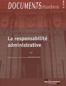 La responsabilité administrative - Pouyaud Dominique