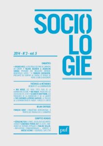 Sociologie Volume 5 N° 3/2014 - Paugam Serge