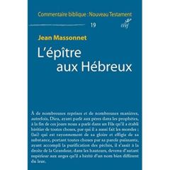 L'épître aux Hébreux - Massonnet Jean