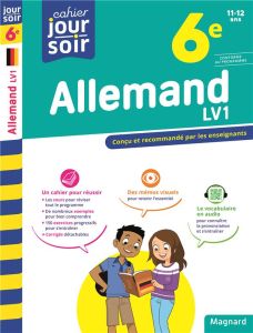 Cahier du jour/Cahier du soir Allemand LV1 6e. Edition 2023 - Mulliez Christine - Audouin Laurent - Verdon Aurél