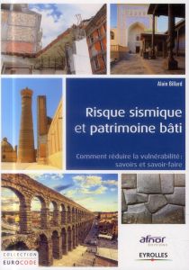 Risques sismiques et patrimoine bâti. Réduction de la vulnérabilité : savoirs et savoir-faire - Billard Alain