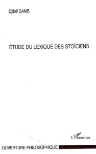 Etude du lexique des stoïciens - Samb Djibril