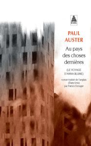 Au pays des choses dernières. Le voyage d'Anna Blume - Auster Paul - Ferragut Patrick