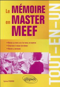 Le mémoire en master MEEF - Pierre Sylvie