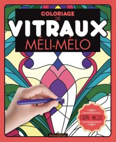 Coloriage de vitraux. Méli-mélo - DIVERS DIVERS