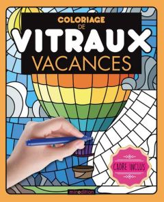 Coloriage de vitraux. Vacances - DIVERS DIVERS