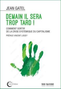 Demain il sera trop tard ! Comment sortir de la crise systémique du capitalisme - Gatel Jean - Liegey Vincent