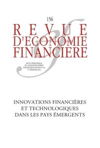 Revue d'économie financière N° 156, 4e trimestre 2024 : Innovations financières et technologiques da - Sévérino Jean-Michel - Derdevet Michel - Rostaing