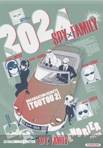 Calendrier Spy x Family : Edition 2024 - Endo Tatsuya