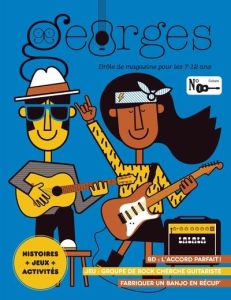 Magazine Georges n°68 Guitare - Fev/mars 2024 - Dubourg Cléry - Constancien Anne-Sophie - Roché Fa