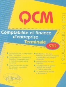 Comptabilité et Finance d'Entreprise Tle STG - Zerara Catherine