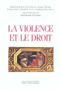 La violence et le droit - Onorio Joël-Benoît d'