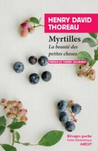 Myrtilles. La beauté des petites choses - Thoreau Henry-David - Gillyboeuf Thierry