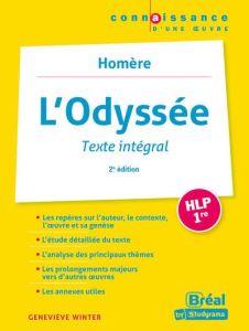 L'Odyssée HLP 1re. Homère, 2e édition - Winter Geneviève