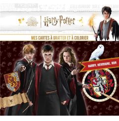 Harry Potter, mes cartes à gratter. Harry, Hermione, Ron - PLAYBAC EDITIONS