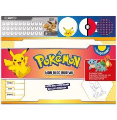 MON BLOC BUREAU POKEMON - PLAYBAC EDITIONS