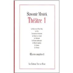 OEUVRES COMPLETES VOL 2 THEATRE 1 - Mrozek Slawomir