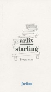 Programme - Starling Simon - Arlix Eric