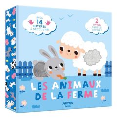 Les animaux de la ferme. Coffret en 2 volumes : Les animaux de la ferme %3B Les animaux du pré. Avec 1 - Van de Leijgraaf Deborah