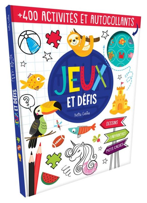 Emprunter Jeux et défis. + 400 activités et autocollants livre