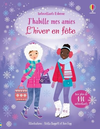 Emprunter L'hiver en fête. Avec plus de 440 autocollants livre