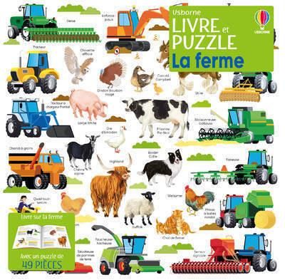 Emprunter La ferme. Livre sur la ferme avec un puzzle de 49 pièces livre