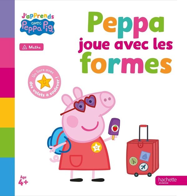 Emprunter Peppa joue avec les formes livre