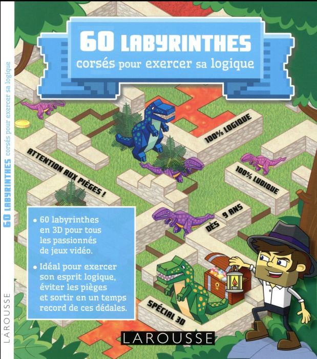 Emprunter 60 labyrinthes pour exercer sa logique livre