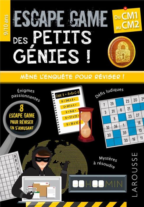 Emprunter Escape game des petits génies ! Du CM1 au CM2 livre