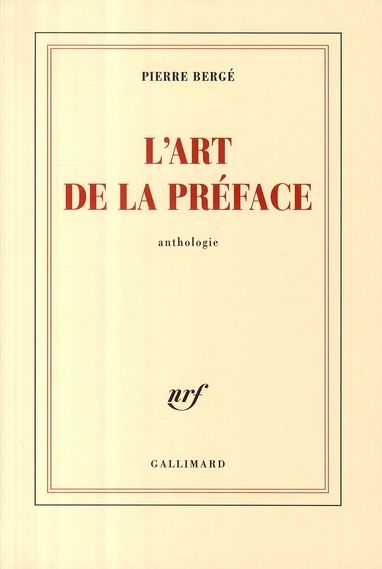 Emprunter L'ART DE LA PREFACE livre