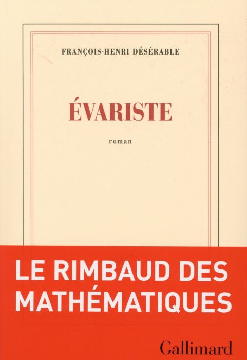 Emprunter Evariste livre