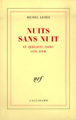 Emprunter Nuits sans nuit et quelques jours sans jour livre