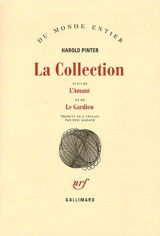 Emprunter La Collection suivi de L'Amant et de Le Gardien livre