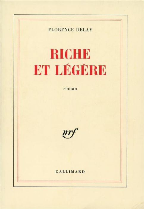 Emprunter Riche et légère livre